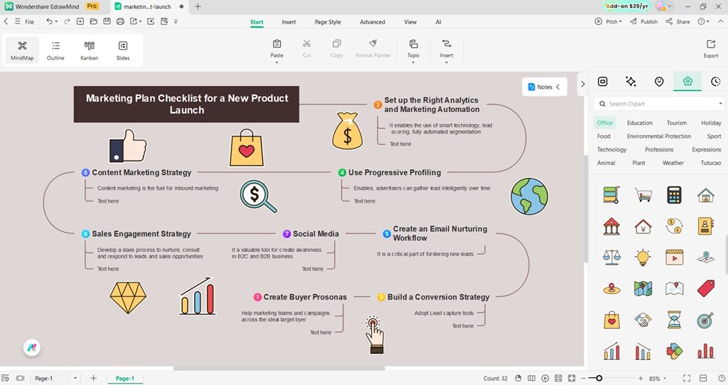 marketing campaign timeline editing
