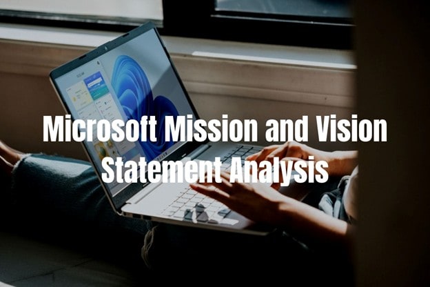 microsoft mission vision title card