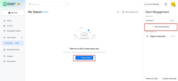 edrawmind team members