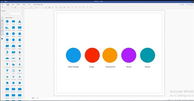 visio share button