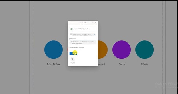 visio share interface