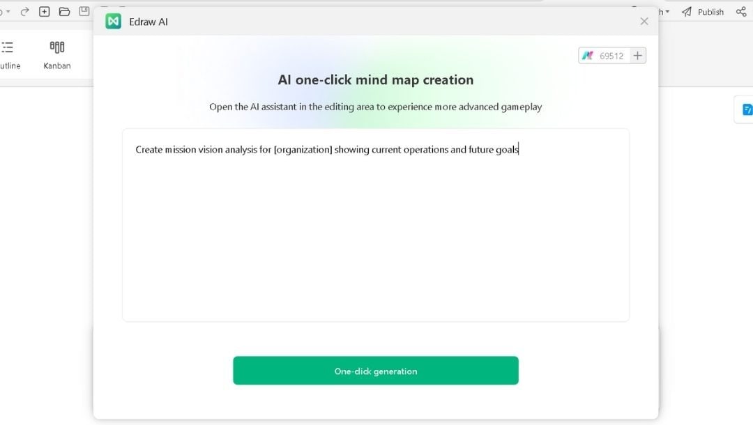 one click ai generation