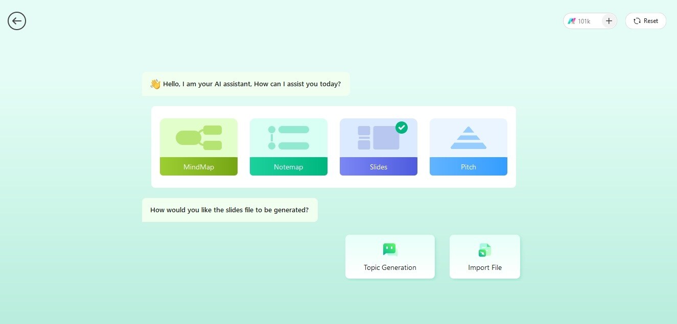 edrawmind automated slide generation