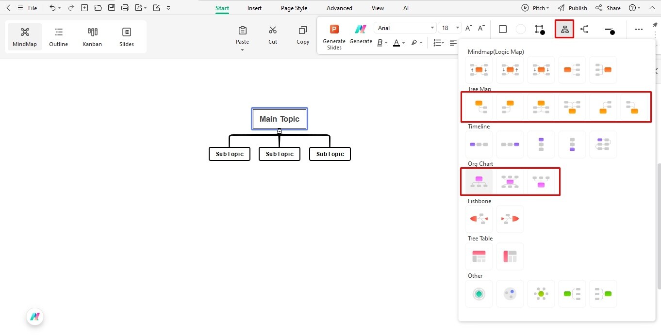 step-02-adjust-family-tree-layout-edrawmind