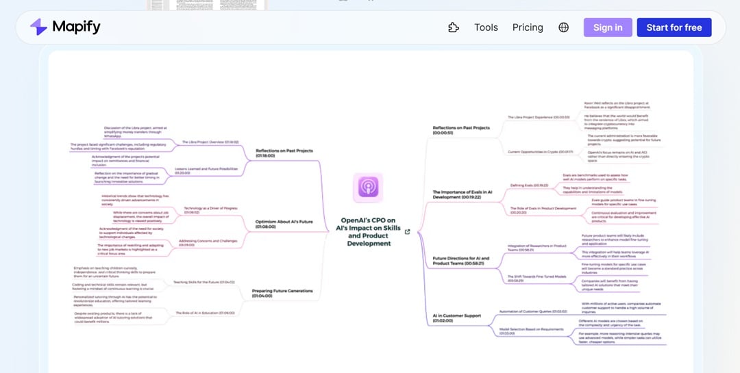 mapify-ai-interface