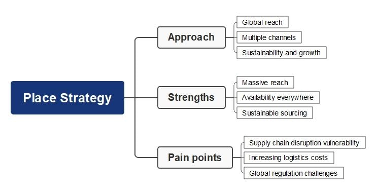 nestle place strategy mind map