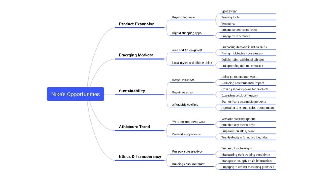 nike opportunities overview