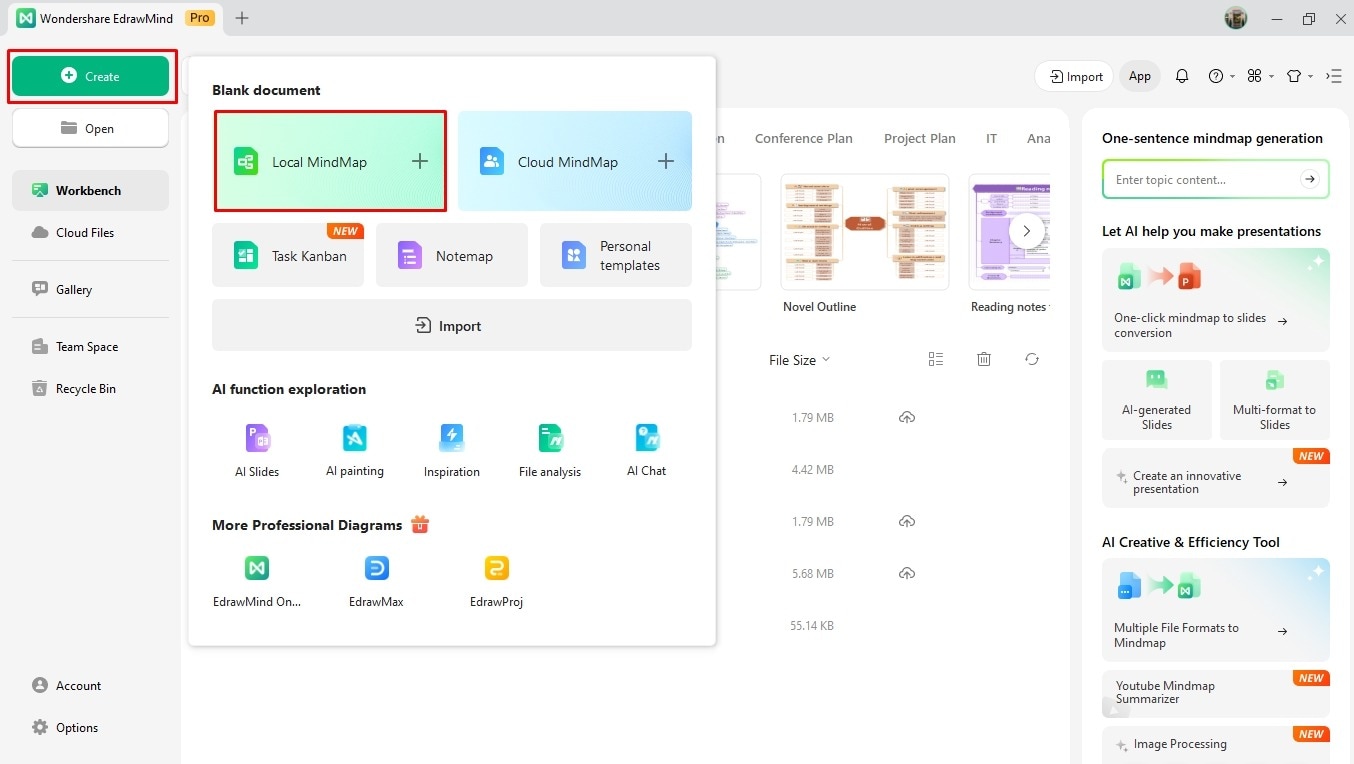 create a timeline on edrawmind