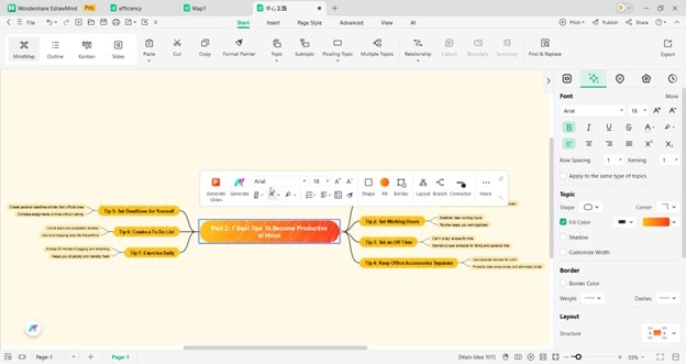 edrawmind interface-software ui
