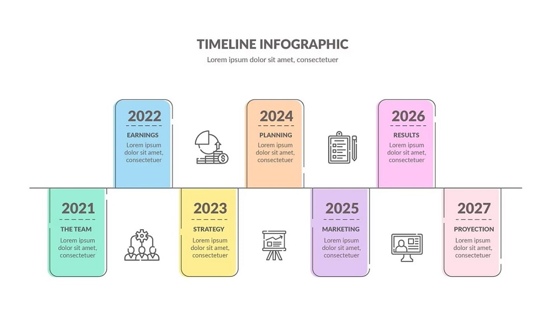 project-timeline-banner-example of timeline infographic