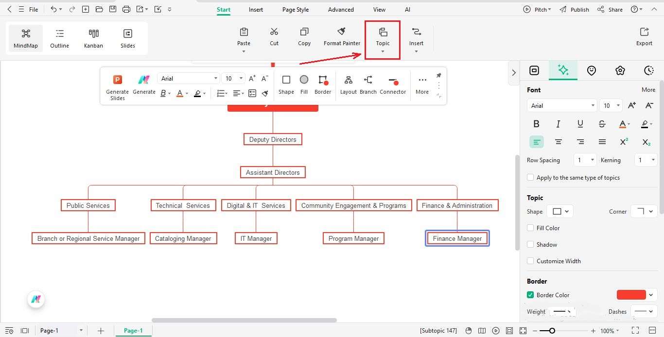 add managers and departments