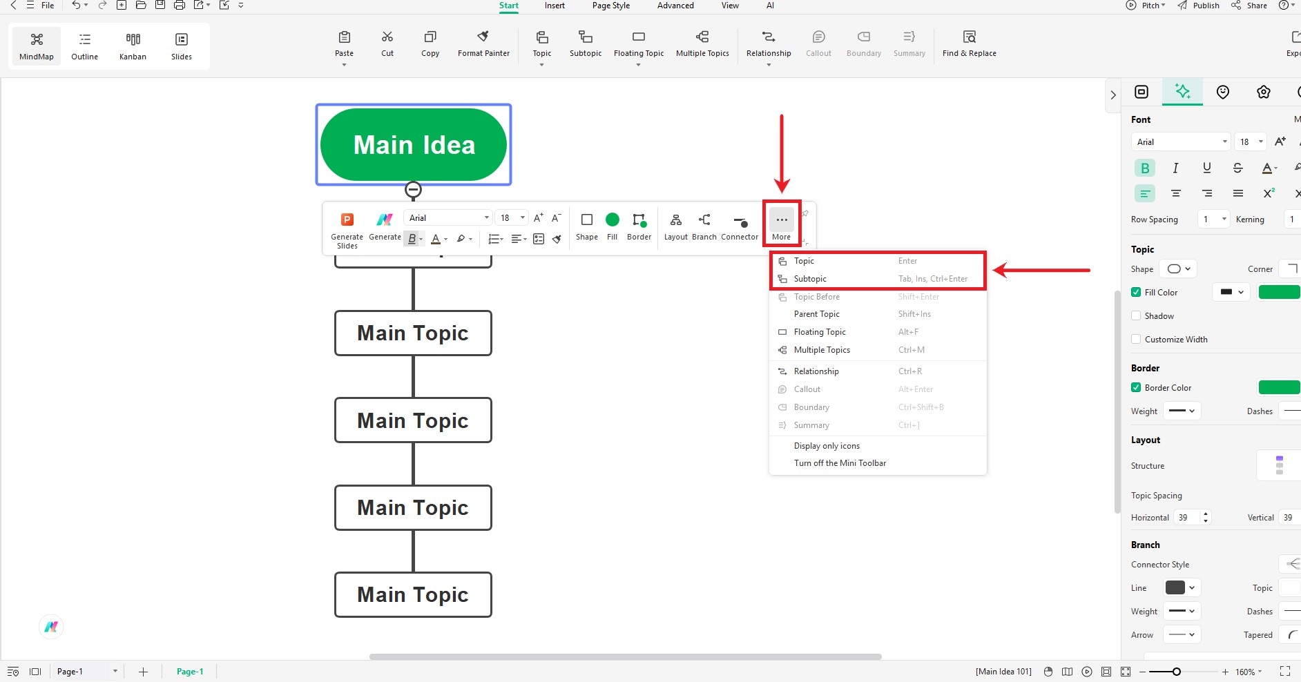 edrawmind-add-timeline-events
