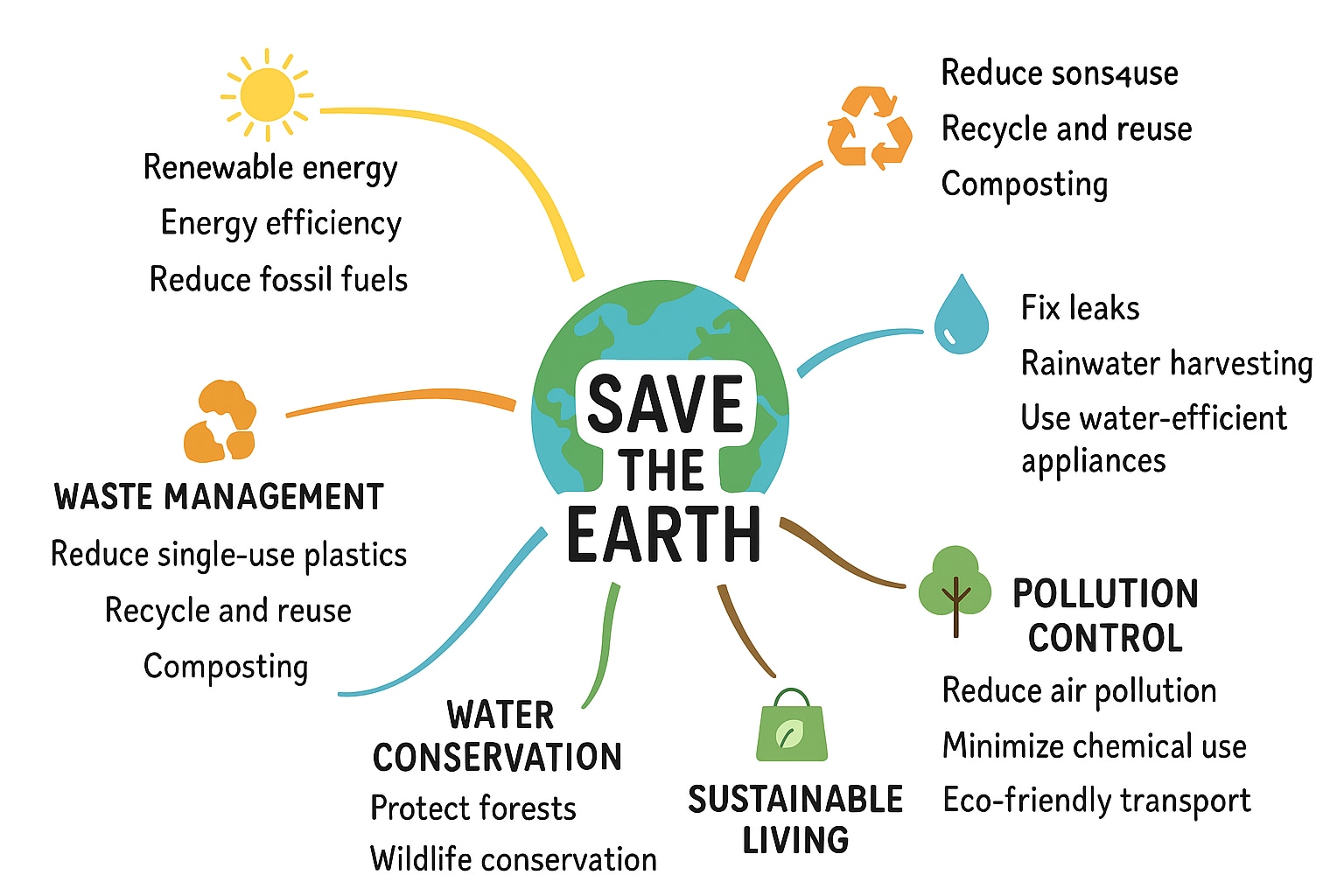 save the earth chart