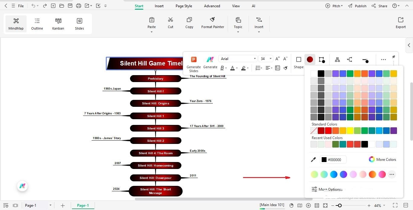 customize design and colors
