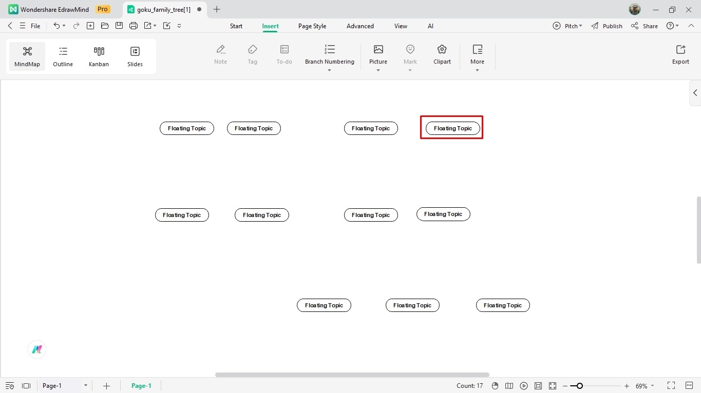 create a family tree on edrawmind