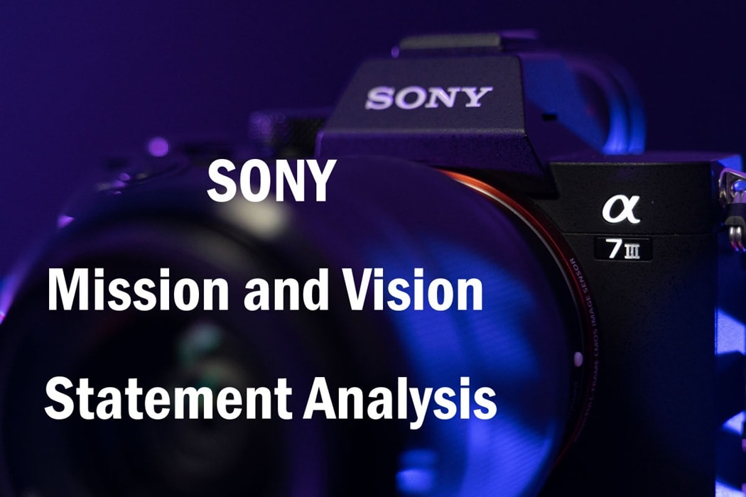 sony mission and vision statement intro