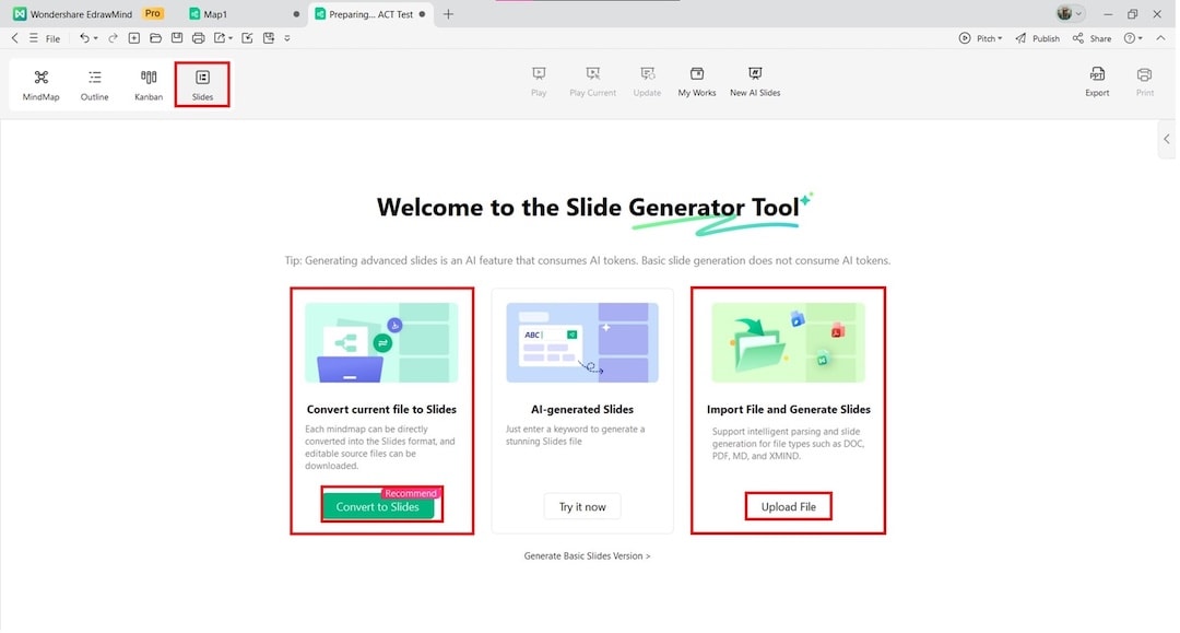 edrawmind-ai slide generator