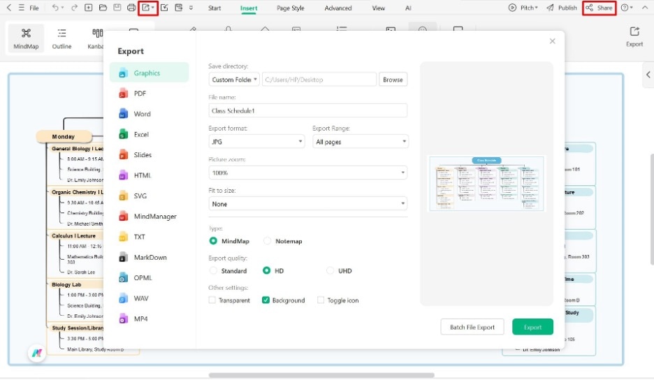 edrawmind-export maps