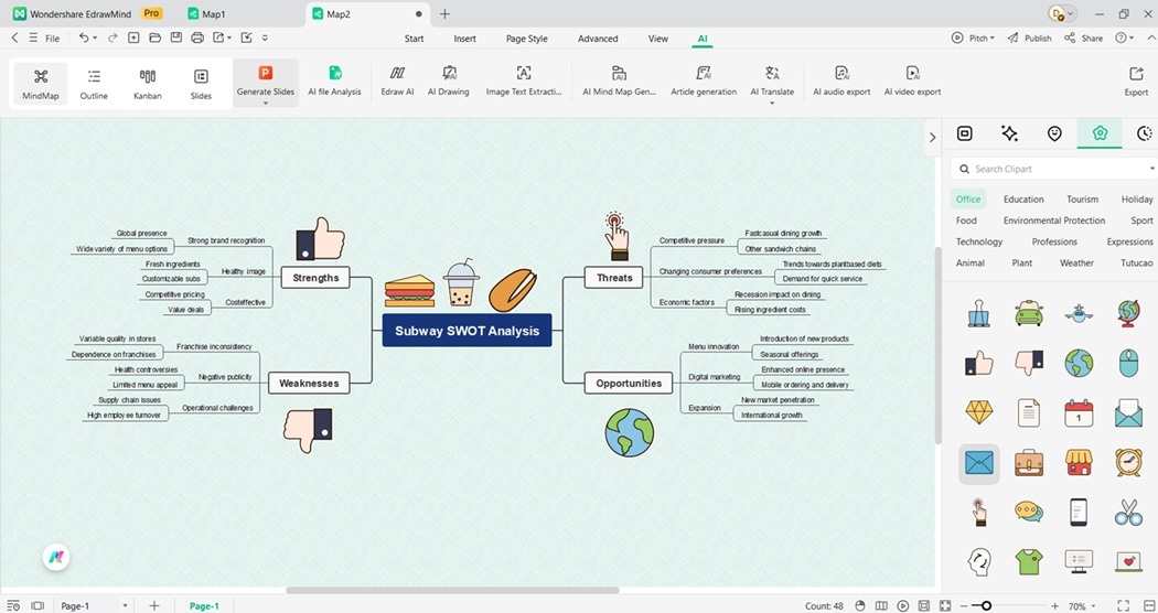personalizing the diagram