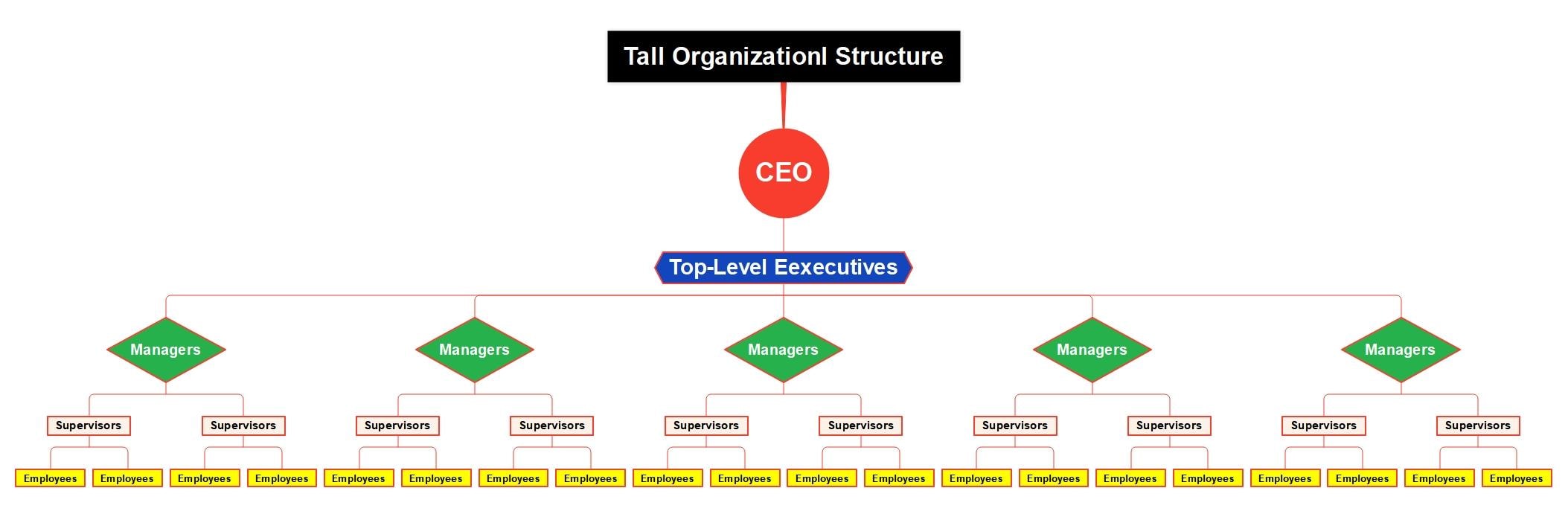 tall organizational structure organizational structure