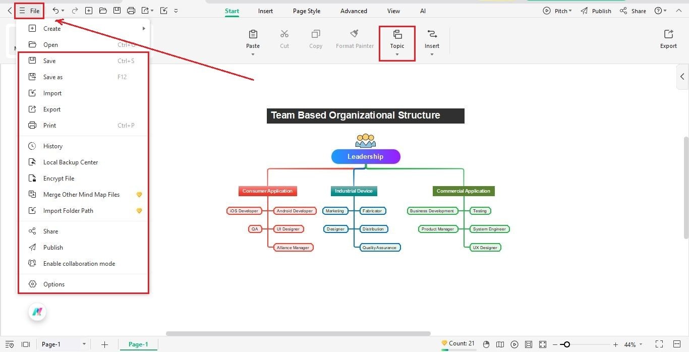 save and export final chart