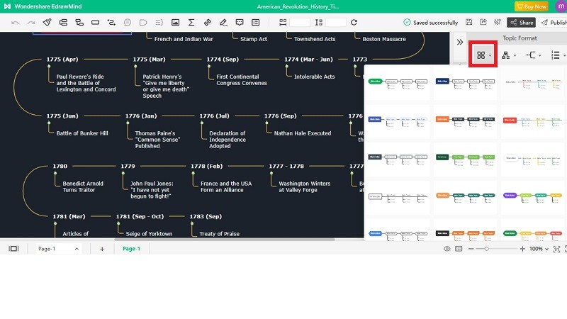 edit timeline