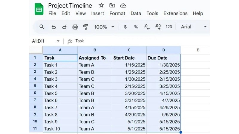 highlight data