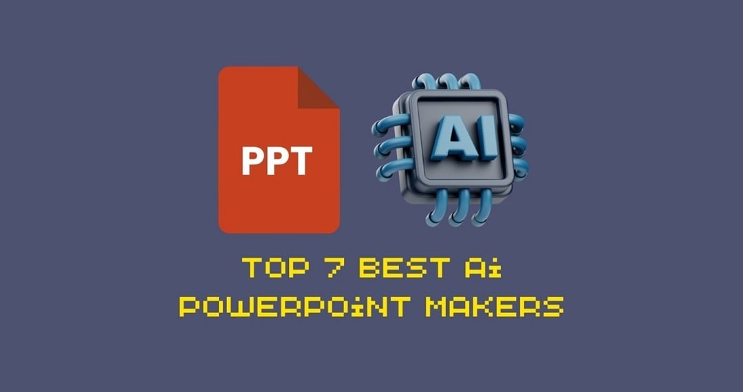 7 best ai ppt maker card