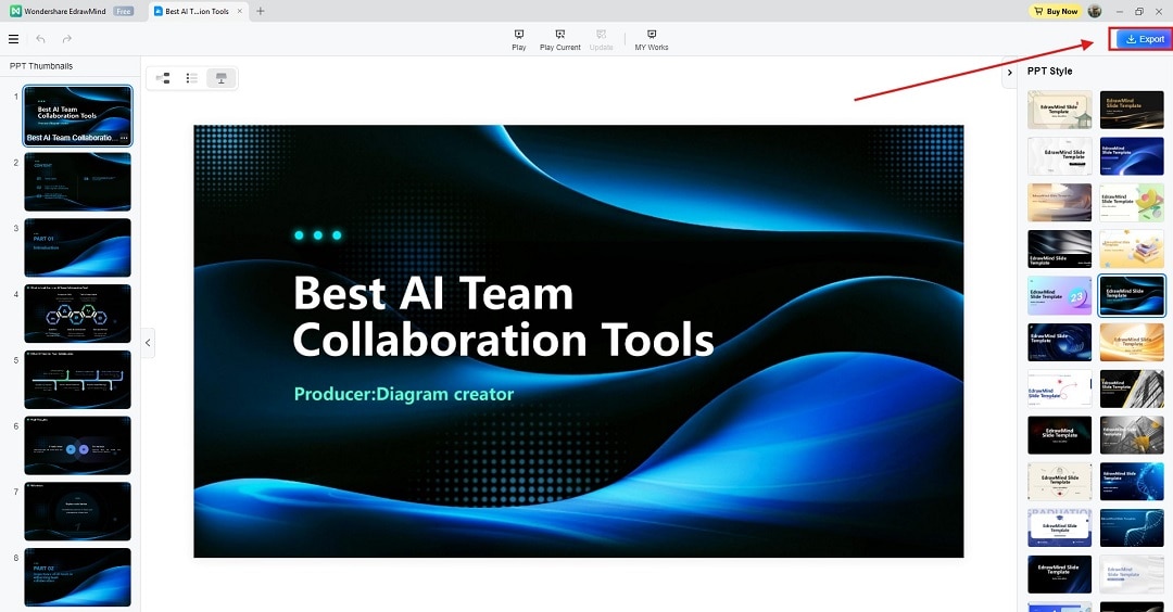edrawmind generated slide