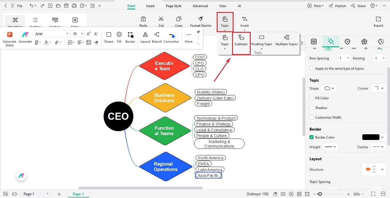 add regional operations