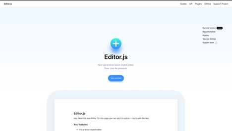 editorjs interface-block-style editor