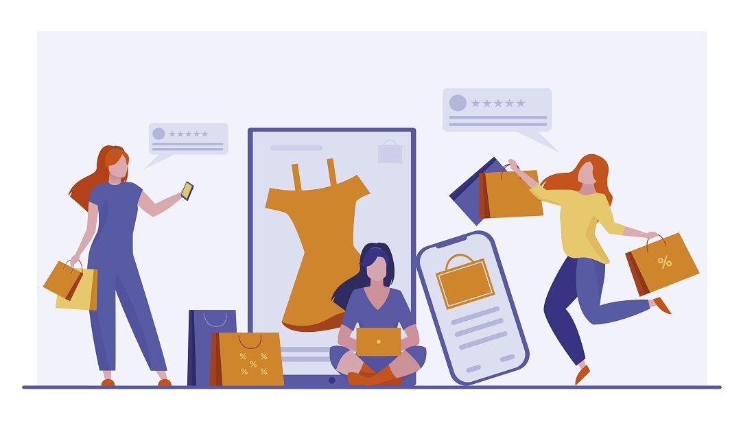online shopping using an app