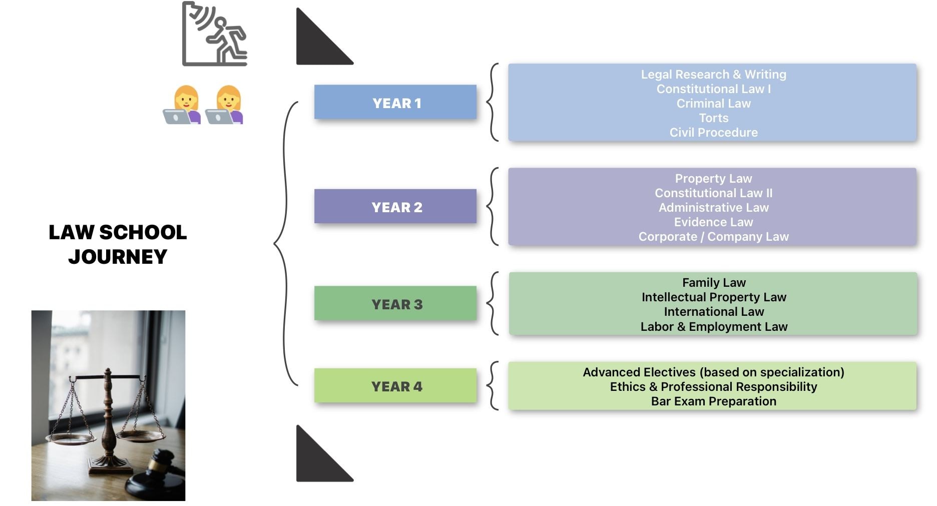 4년제 법학 과정 개요