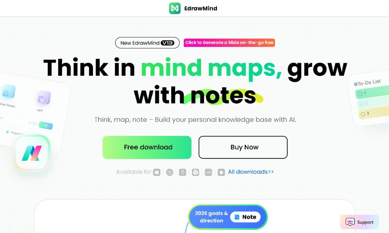 EdrawMind - Homepage