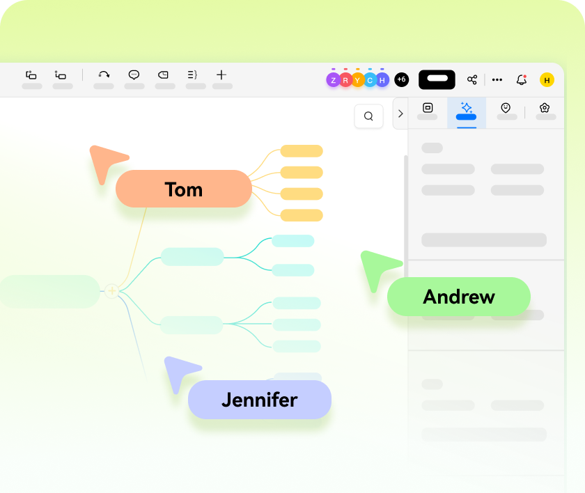 Brainstorm and edit with your team simultaneously—wherever you are.