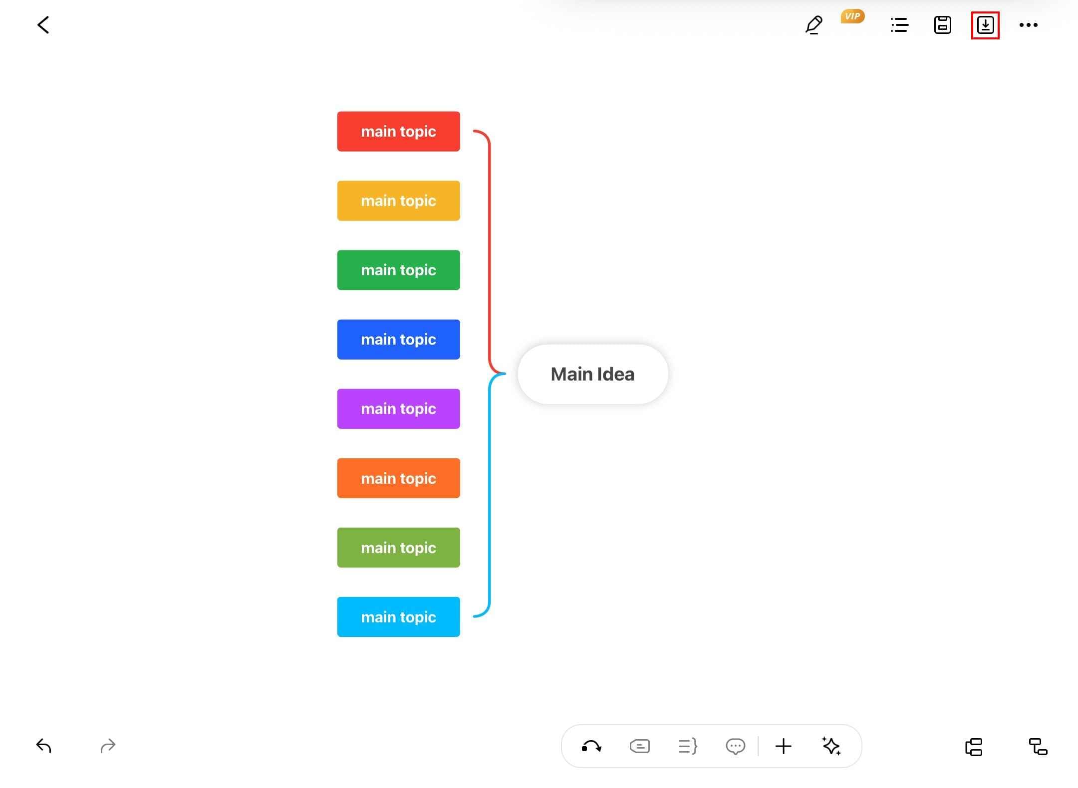 edrawmind export formats