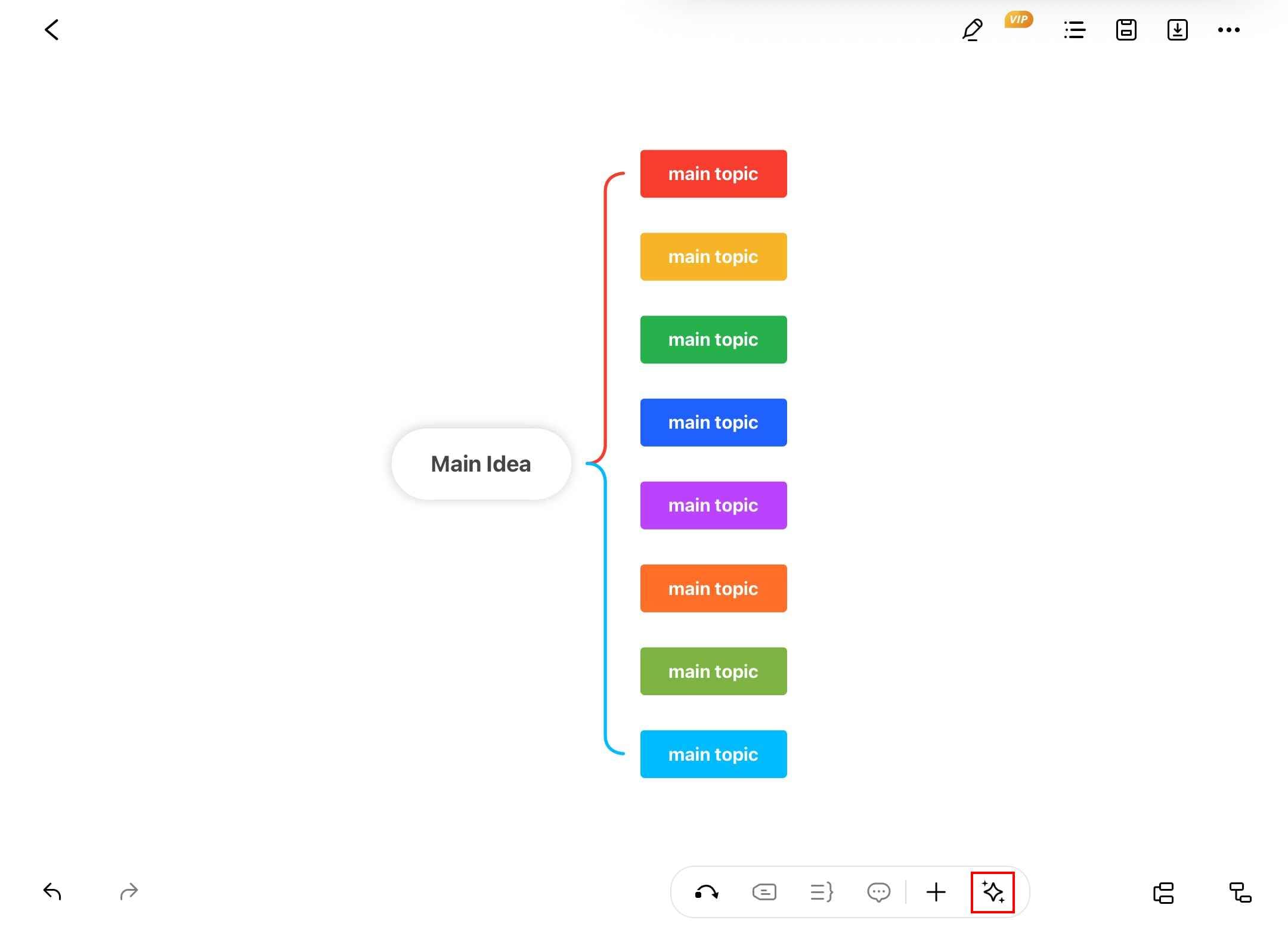 edrawmind theme icon