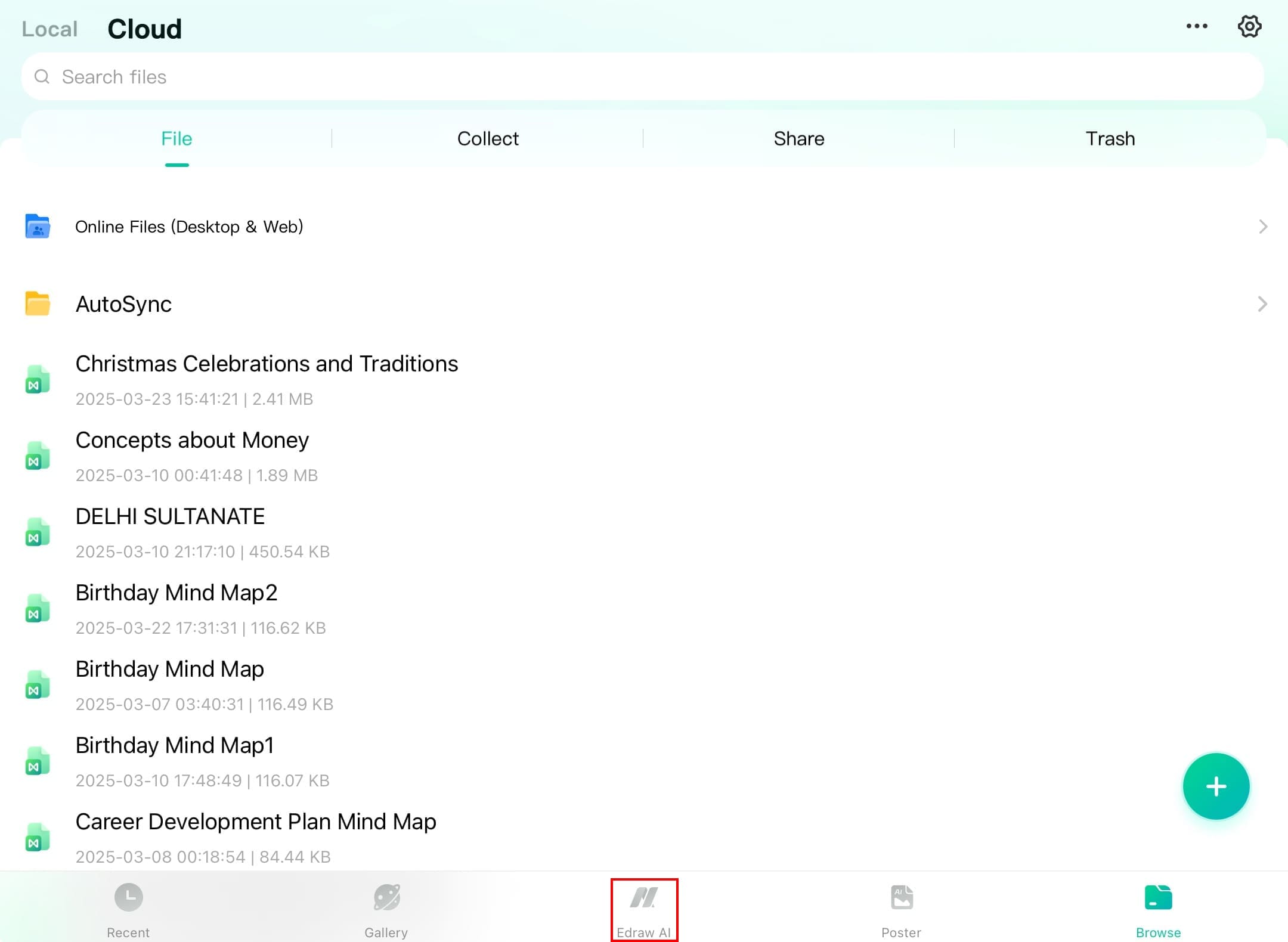 edrawmind edraw ai option