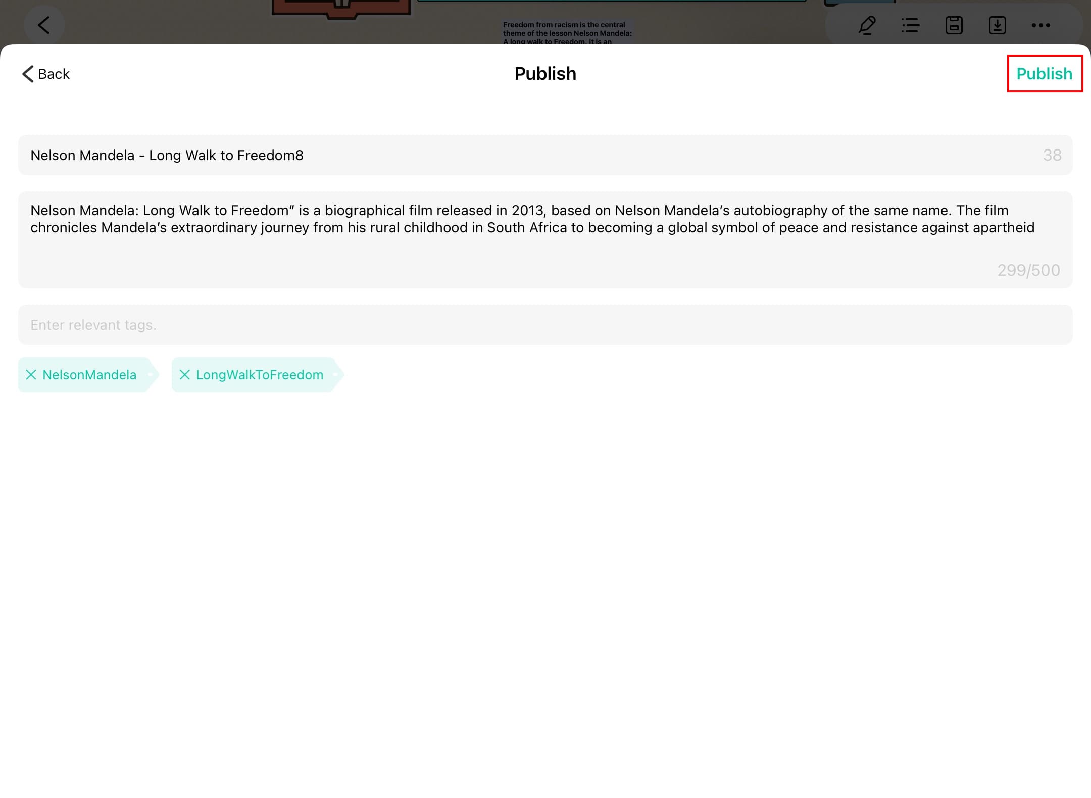 edrawmind publish template