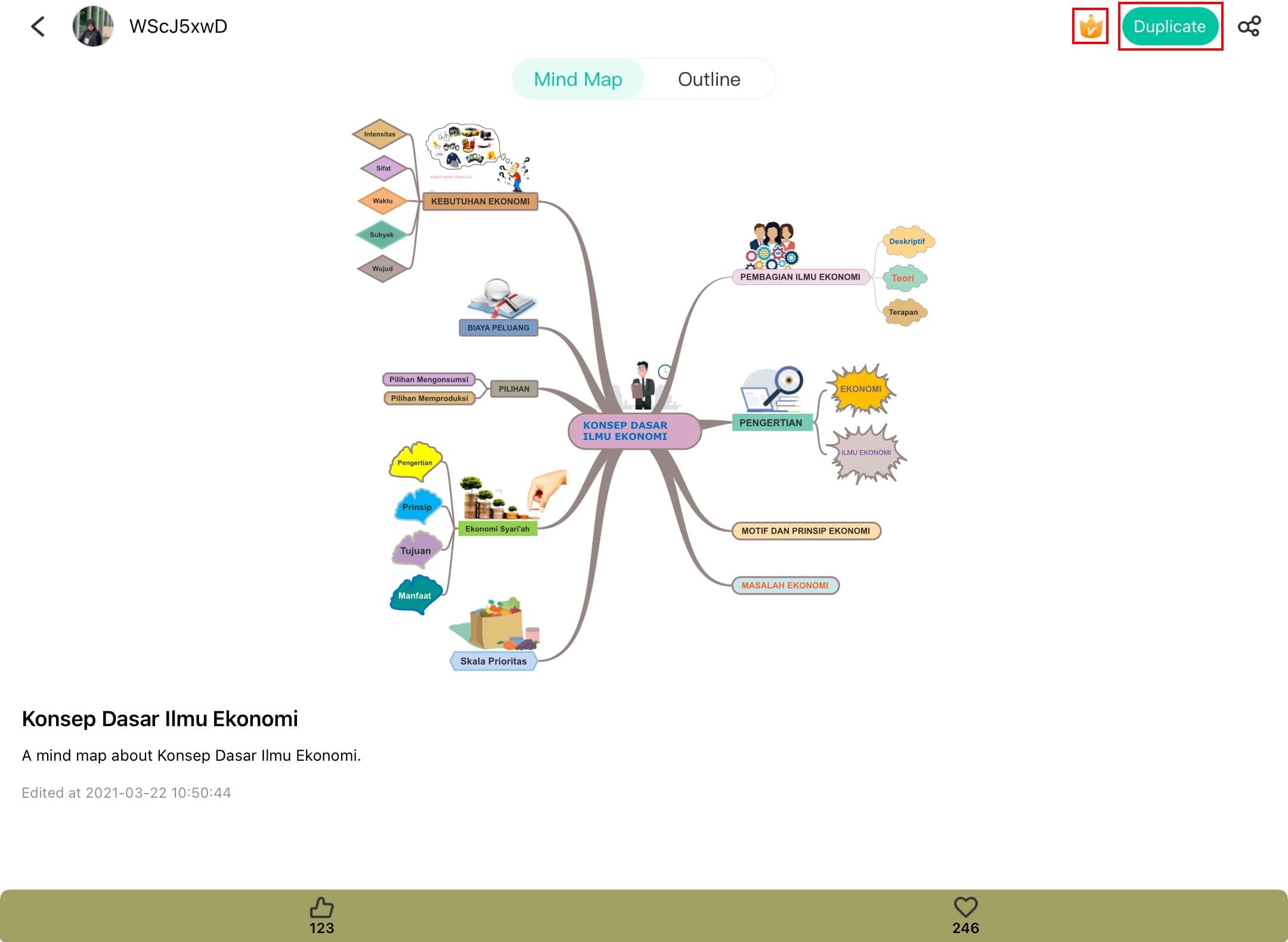 edrawmind duplicate icon
