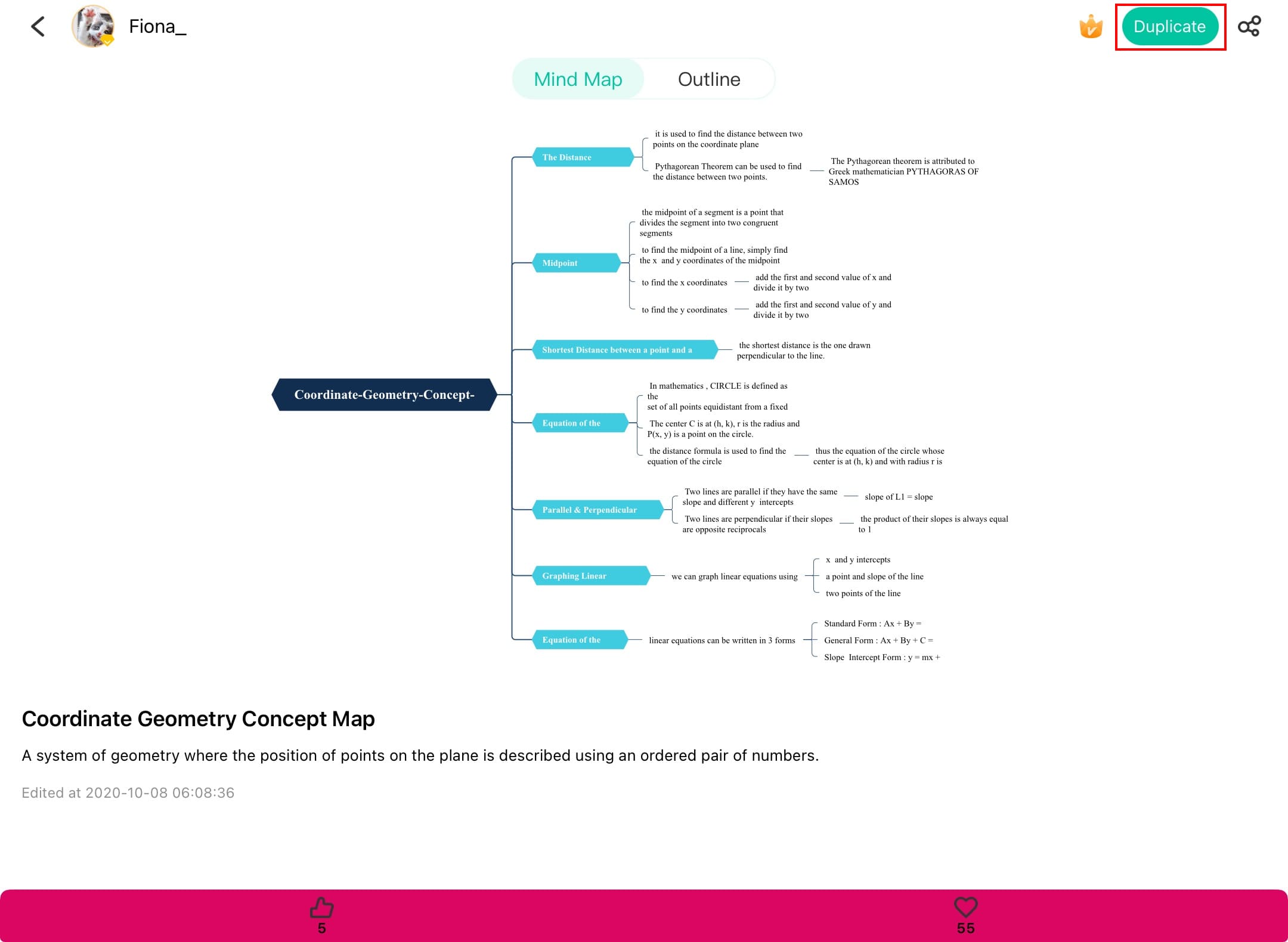 edrawmind duplicate option