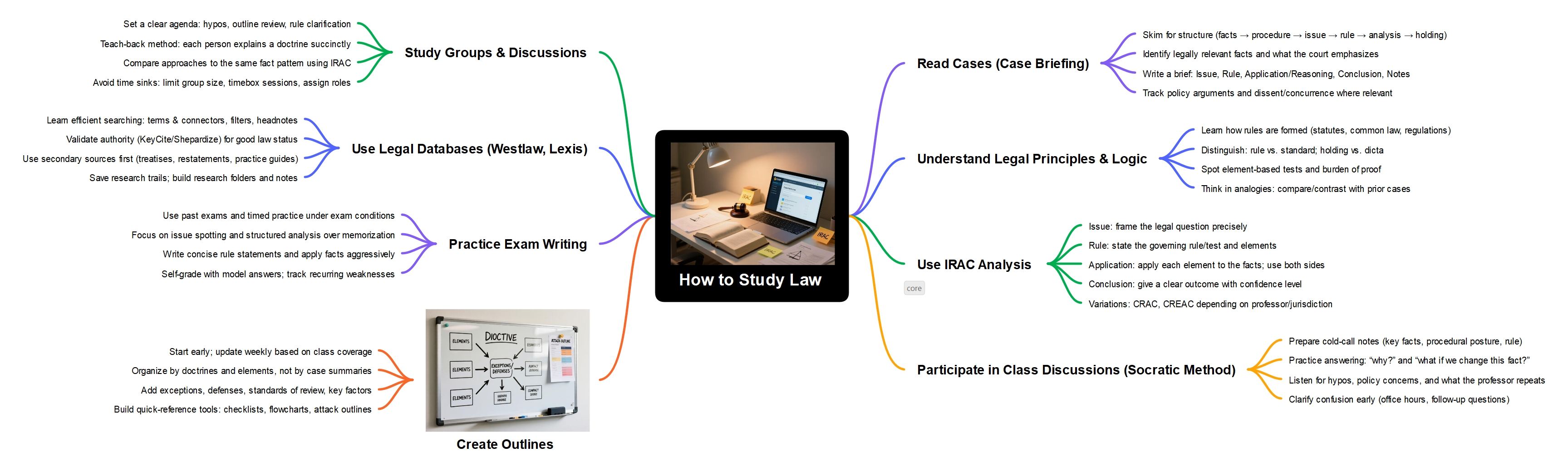 Free How to Study Law