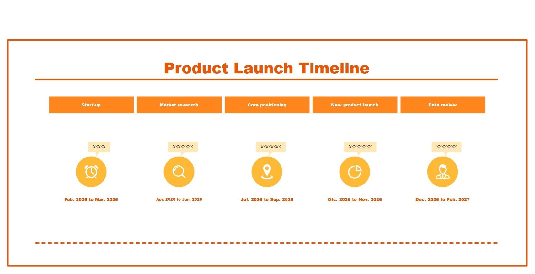 Preview for Product Launch Timeline