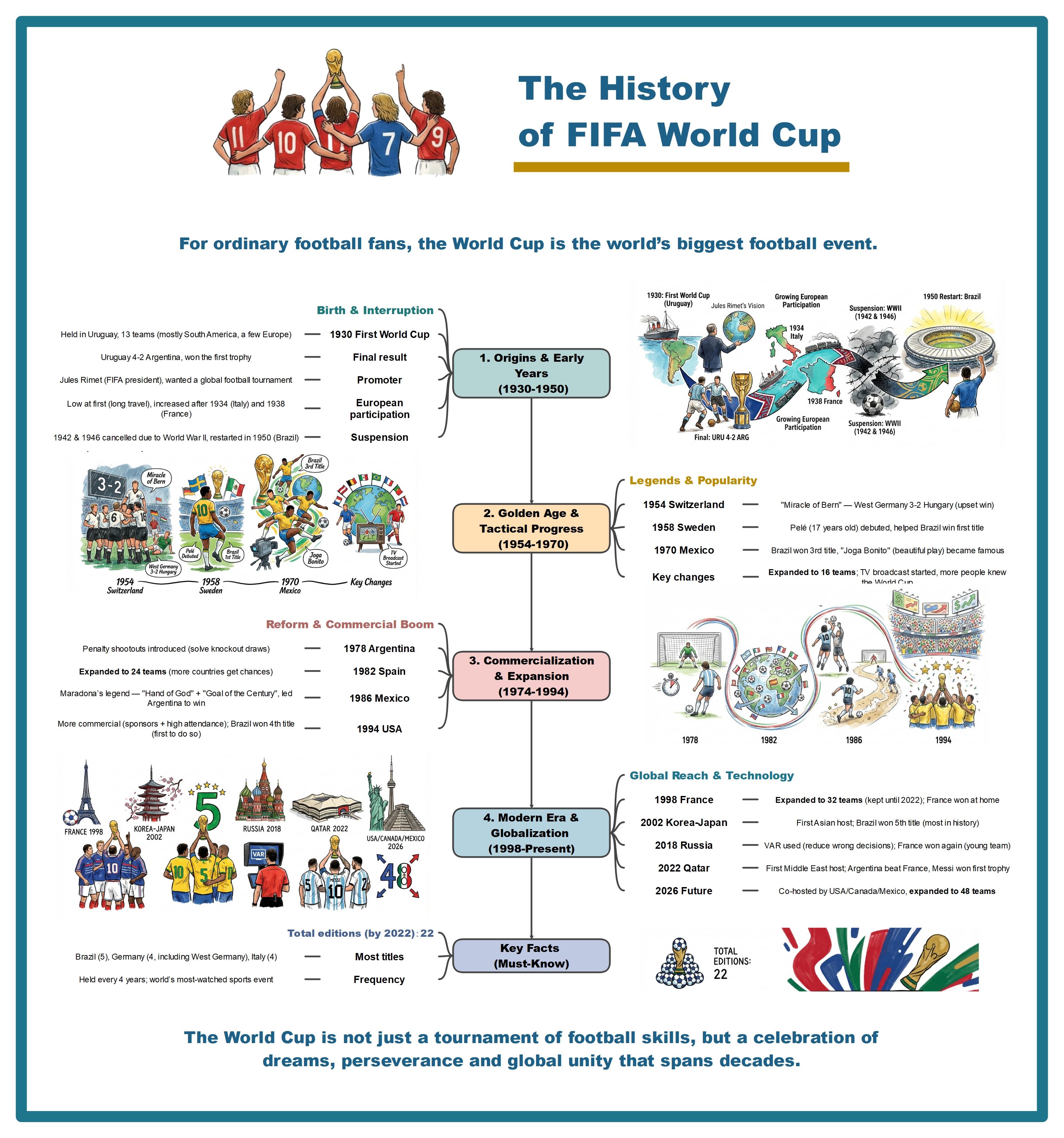 Free The History of FIFA World Cup