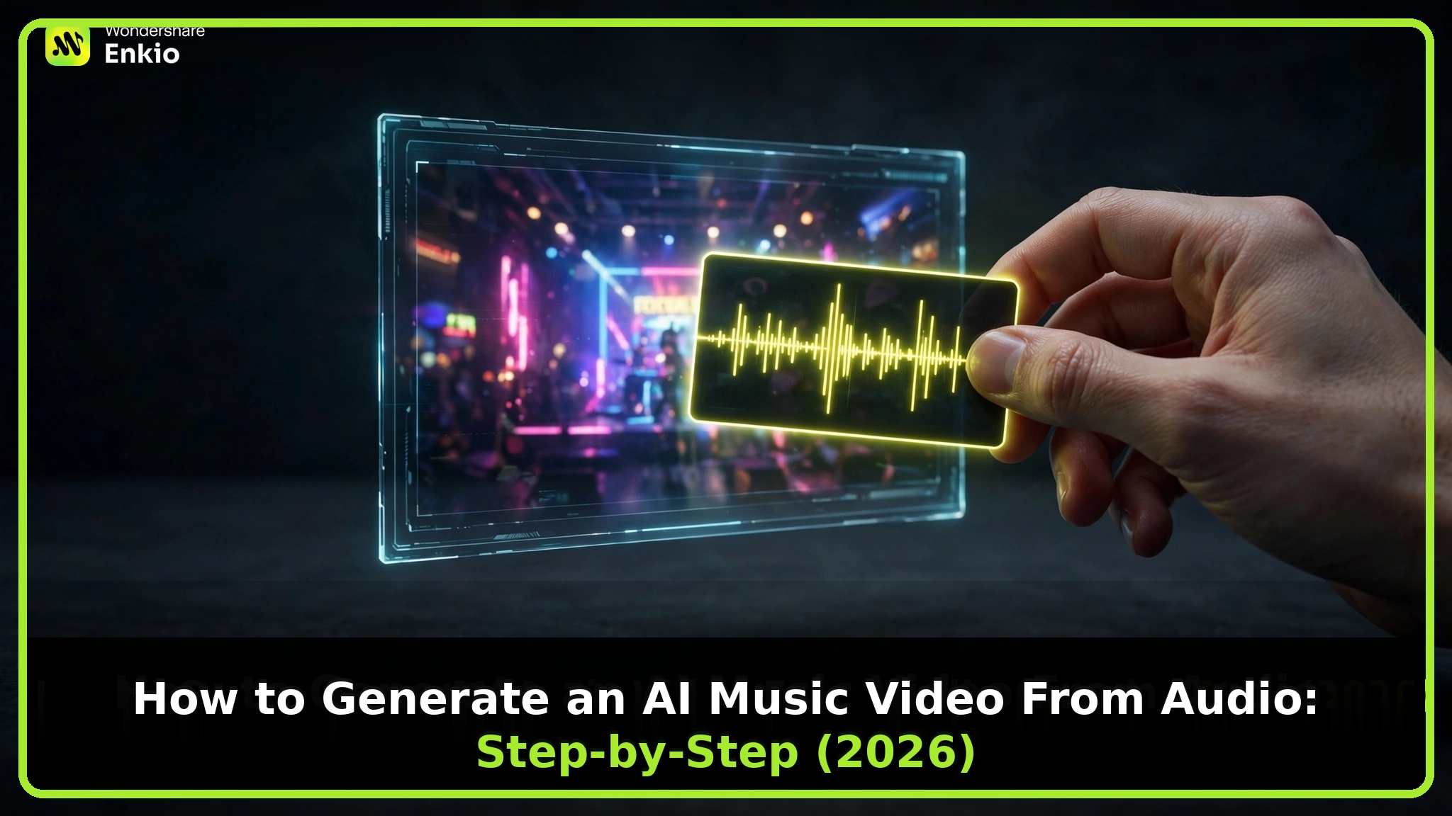 How to Generate an AI Music Video From Audio: Step-by-Step (2026)