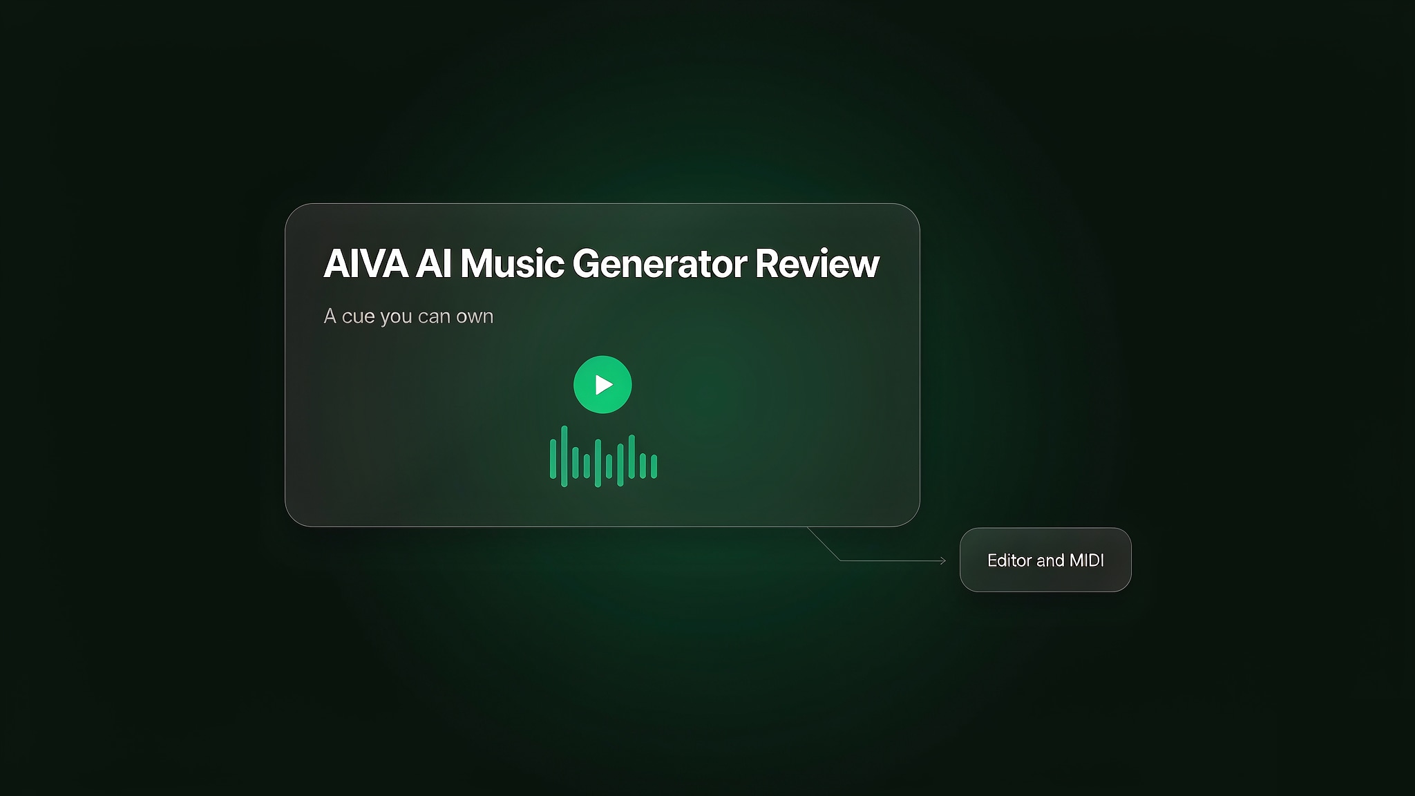 AIVA AI Music Generator Review (2026): Editable Scores