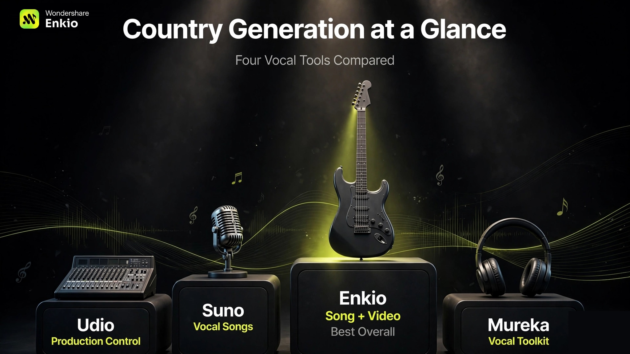 best-ai-country-music-generator-comparison-podium
