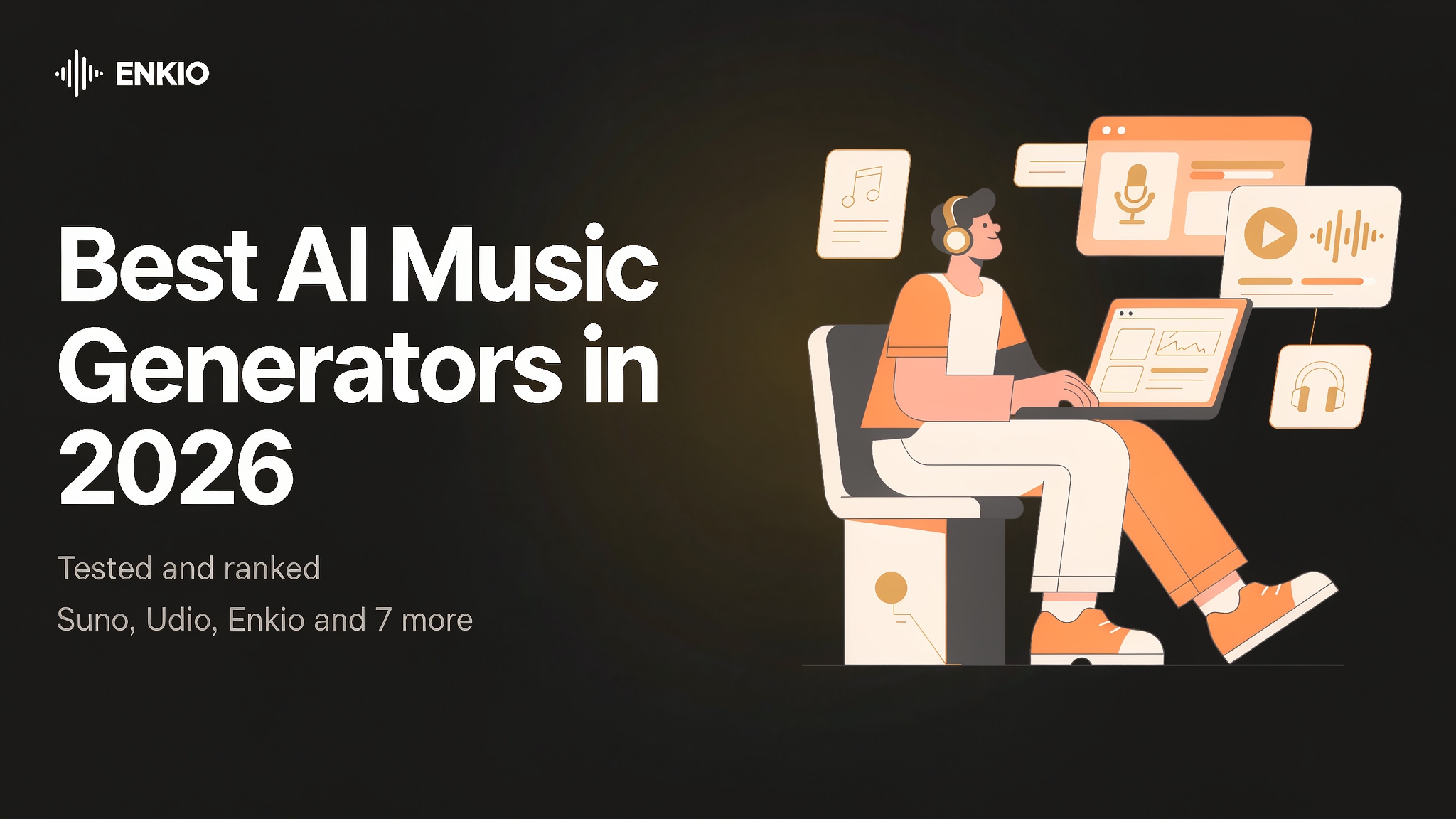 Best AI Music Generators in 2026 (Tested & Ranked)