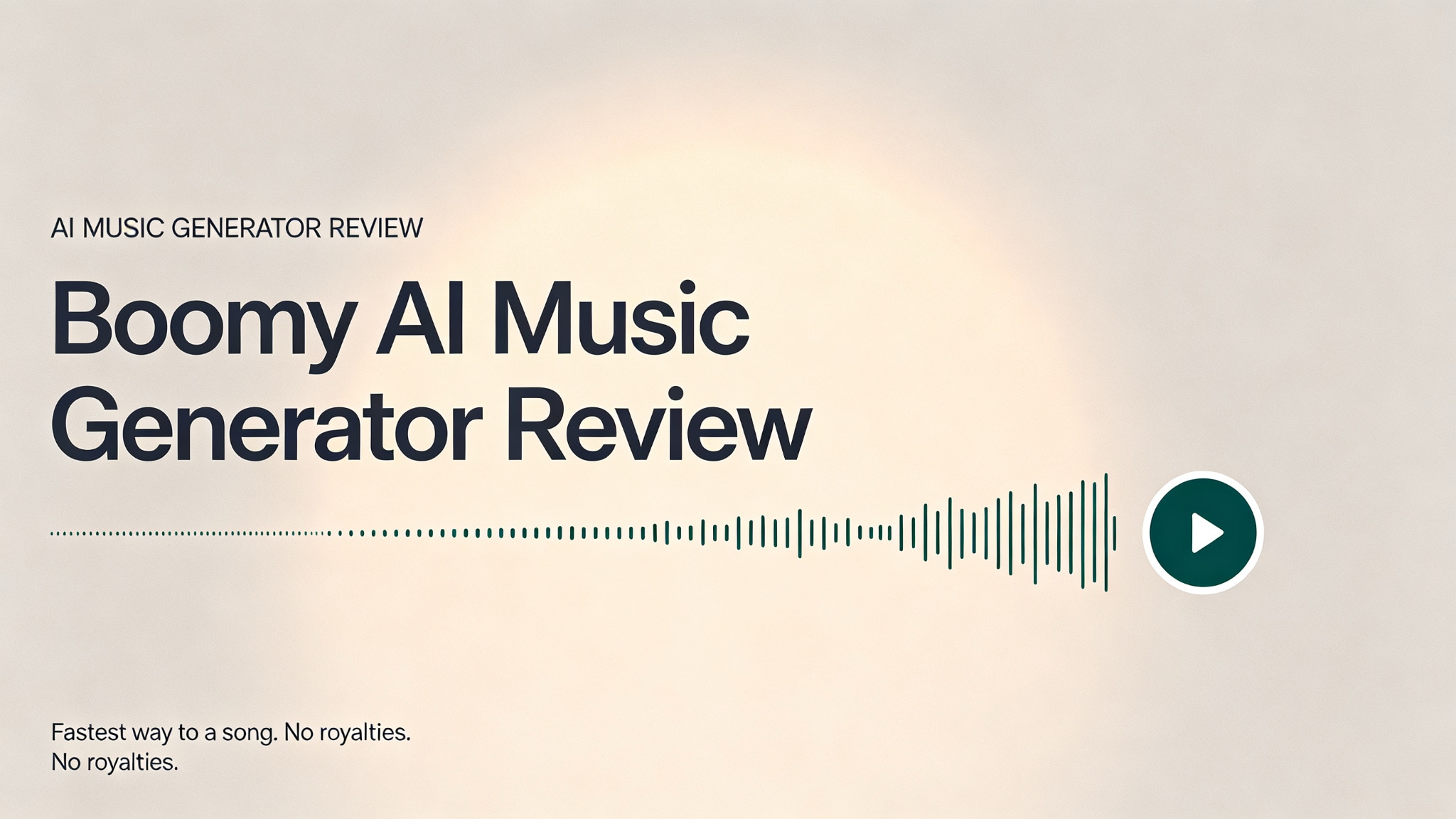 Boomy AI Music Generator Review (2026): Speed and Limits