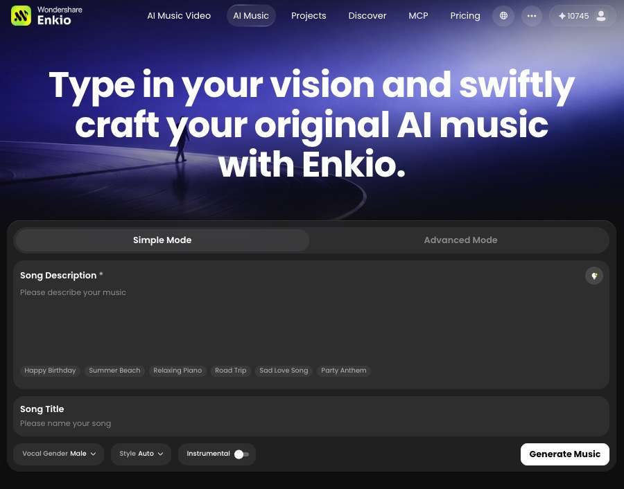 best-ai-country-music-generator-enkio